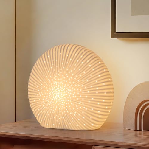 10.5"Decorative Ceramic Table Lamp Living Room
