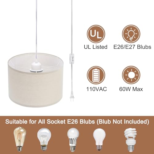 Plug in Pendant Light