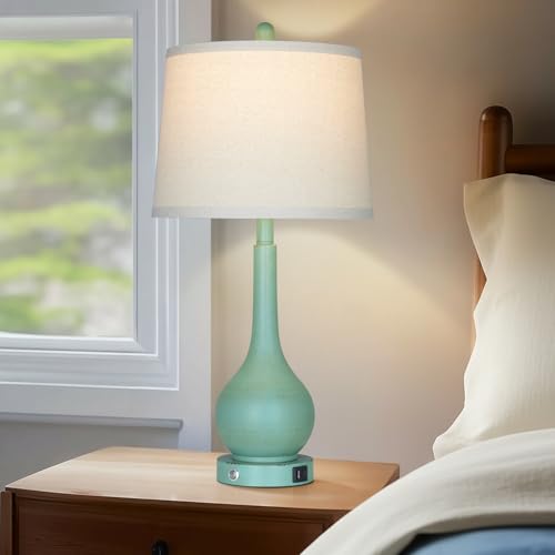 26" Farmhouse Table Lamps for Living Room Set of 2 (2 Count)