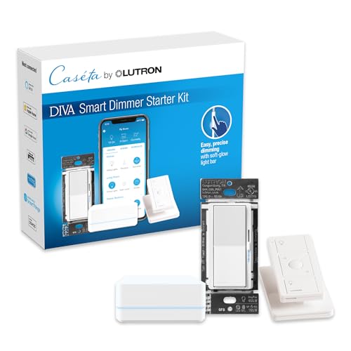 Caseta Diva Smart Dimmer Starter Kit; Dimmer