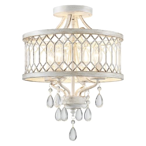 Crystal Ceiling Light Fixture
