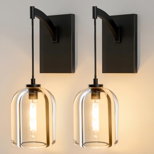 Crystal Brass Hemisphere Wall Sconce (2 Count)