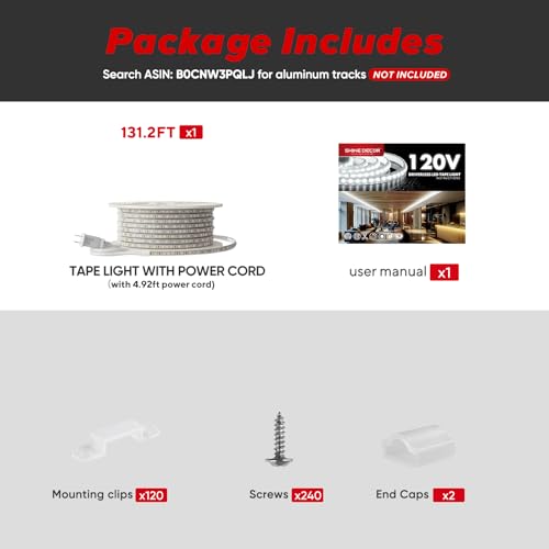 LED Strip Light Super Bright 32000LM