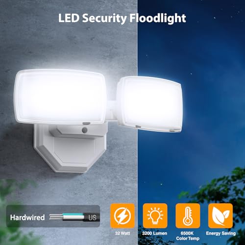 3200LM Flood Lights Outdoor