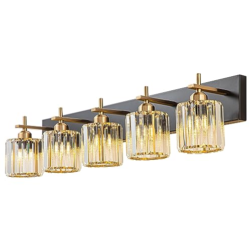 Modern Crystal Bathroom Vanity Lights