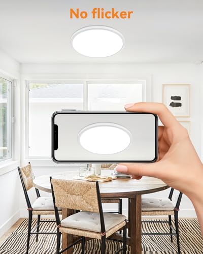 1Pack LED Flush Mount Ceiling Light Fixture