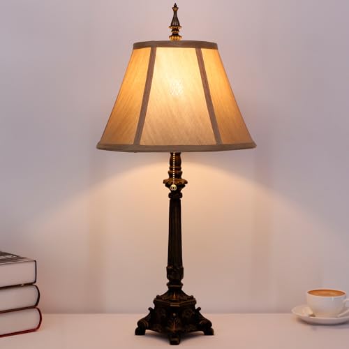 Farmhouse Table Lamp Traditional Rustic Mid
