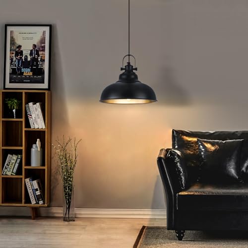 Black Pendant Lights Kitchen Island (2 Count)