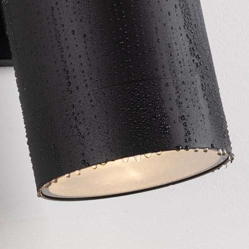 14" Modern Outdoor Porch Light in 2 Lights (2 Count)