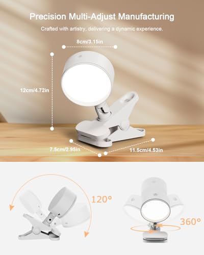 Clip on Light 5000mAh Rechargeable Battery