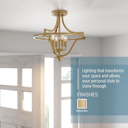 Harvel Semi Flush Mount Ceiling Light Fixture