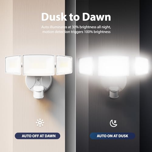 100W LED Motion Sensor Outdoor Lights