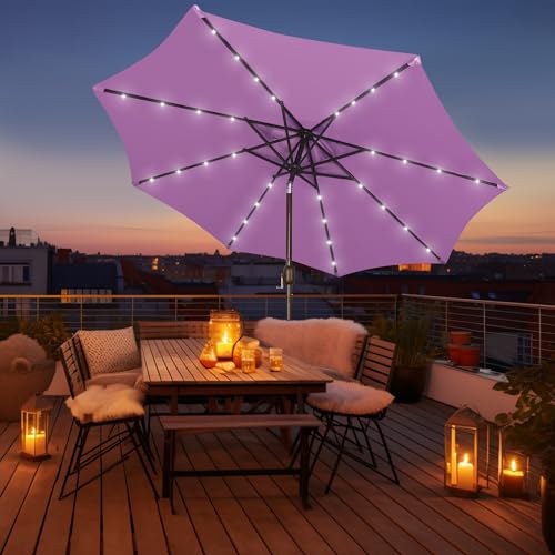 9 ft Solar Umbrella