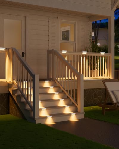 Solar Deck Lights 8 Pack (8 Count)