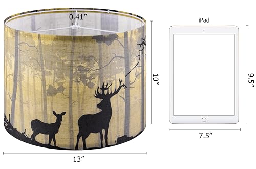 Medium Lamp Shades Set of 2 Drum
