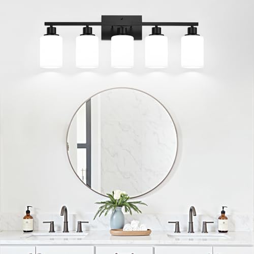 5 Light Bathroom Light Fixtures