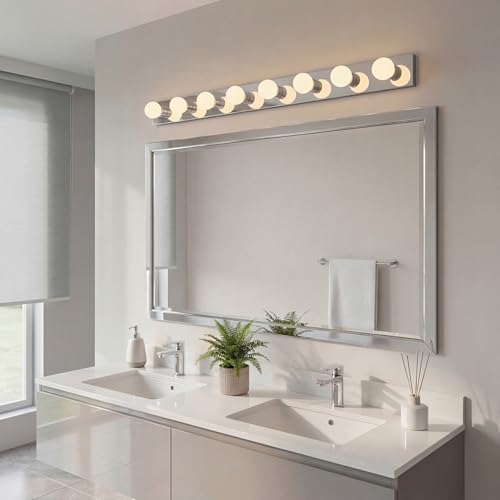 8 Light Bathroom Vanity Light
