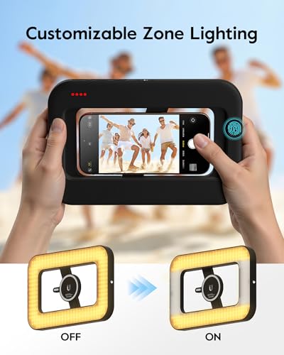 Magnetic Ring Light with Stand and Phone Clip