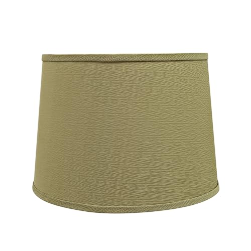 32318A Transitional Hardback Empire Shaped Spider Construction Lamp Shade in Yellowish Brown