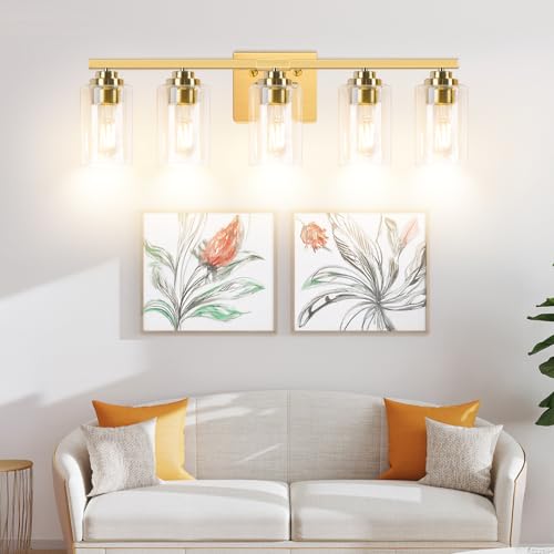 5 Light Bathroom Light Fixtures