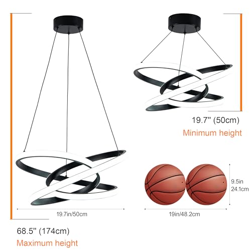 Modern Ring Chandelier