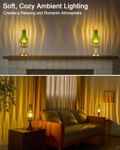Vintage Rechargeable Cordless Table Lamp Battery Operated