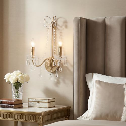 Crystal Wall Sconce Light