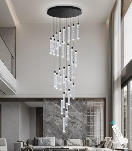 197" Long High Ceiling Chandelier 30
