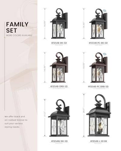 Dusk to Dawn Outdoor Wall Light Fixtures