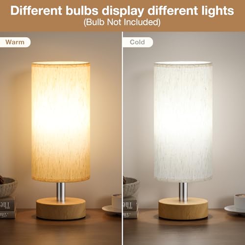 Table Lamp for Bedroom（Cream Shade