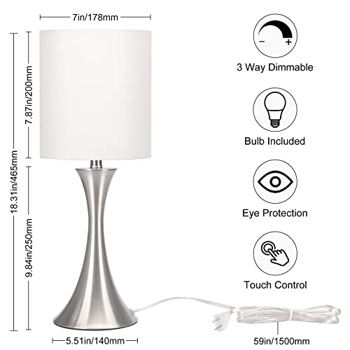 Touch Control Table Lamp