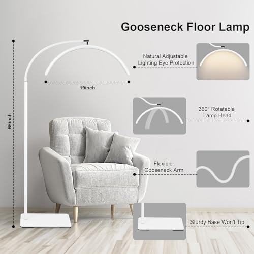 Half Moon LED Floor Light