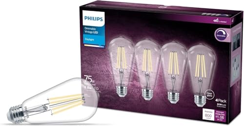 LED 75W ST19 4 (4 Count)