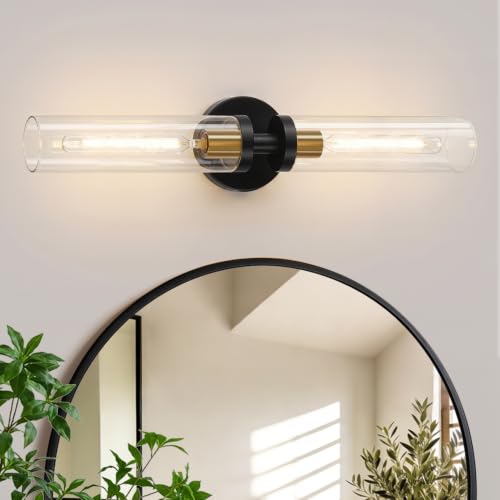 Black and Gold Wall Sconce