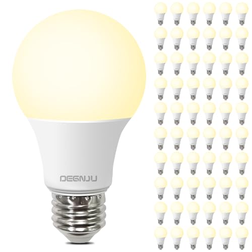 60 Pack A19 LED Bulbs 60W Equivalent (60 Count)
