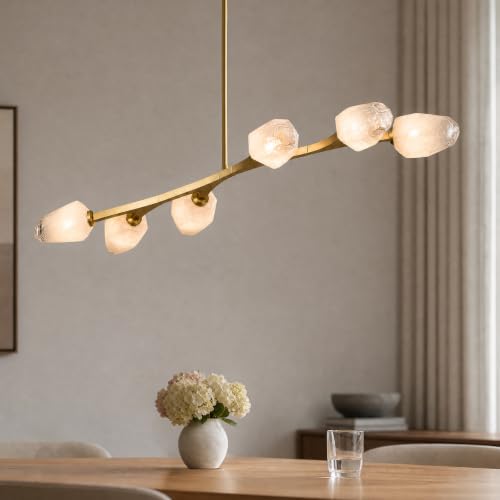 40in Modern Linear Long Chandelier