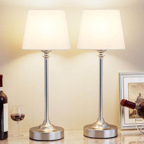 Cordless Table Lamps Rechargeable Set