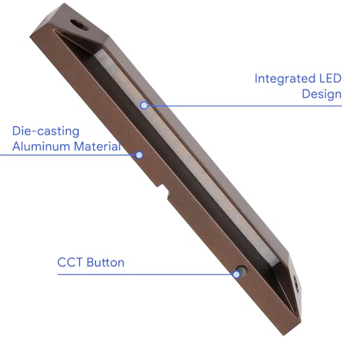 Energetic 5CCT LED Outdoor Step Lights (8 Count)