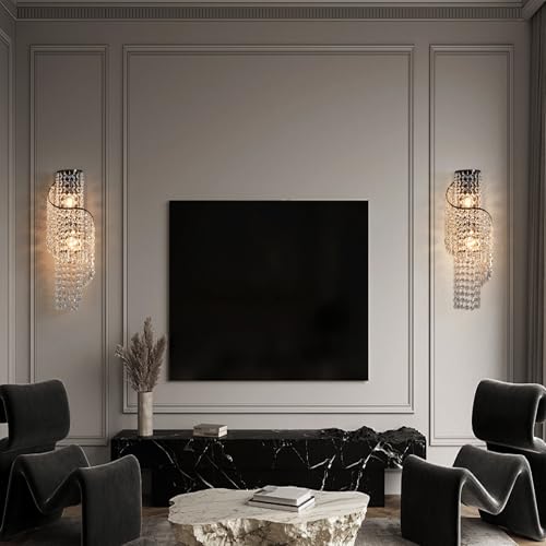K9 Crystal Wall Sconces