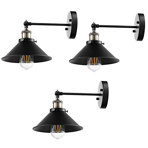 Hardwired Wall Sconce Set of 3 (3 Count)