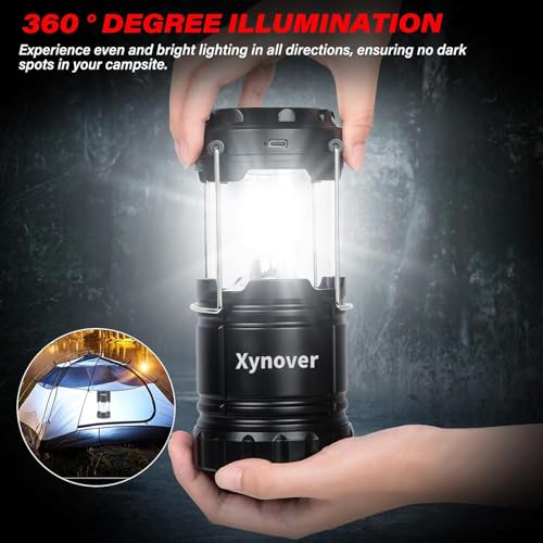 4 Pack Solar Camping Lanterns (4 Count)