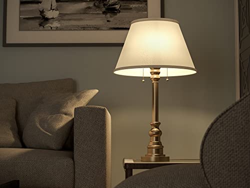 Spyglass Table Lamp with Antique Brass Finish