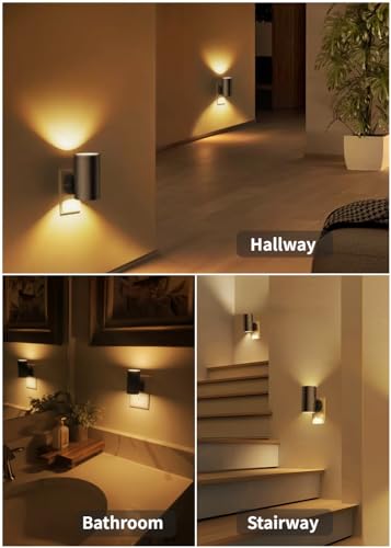LED Night Lights Plug into Wall (4 Count)