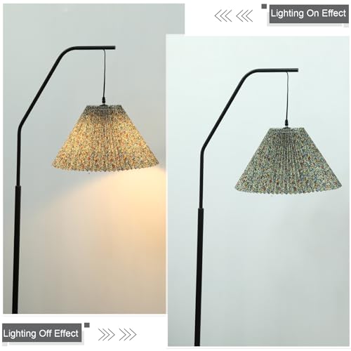 Pleated Lamp Shade for Arc