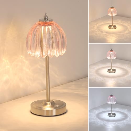 Tulip Table Lamp with 5200mAh Battery & Touch Control