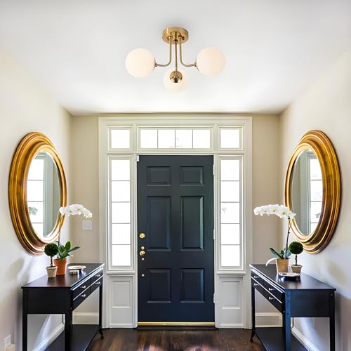 Modern Semi Flush Mount Ceiling Light 3