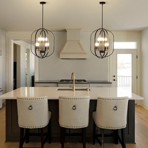 Black Chandelier for Dining Room Light Fixture