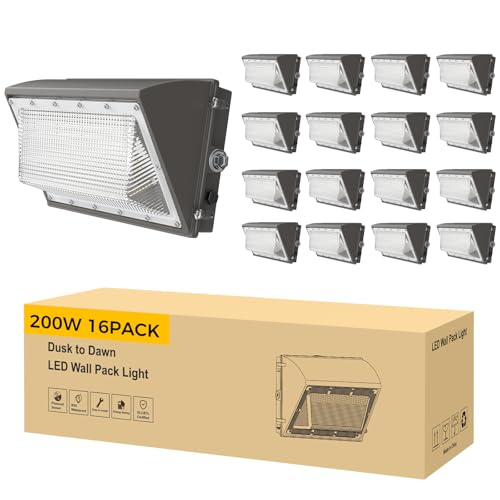 200W LED Wall Pack Light (16 Count)
