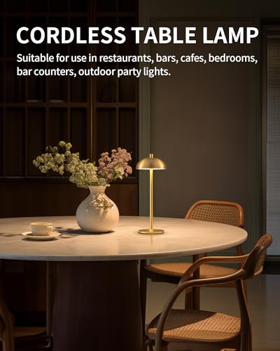 12" Cordless Table Lamps Set of 2 (2 Count)