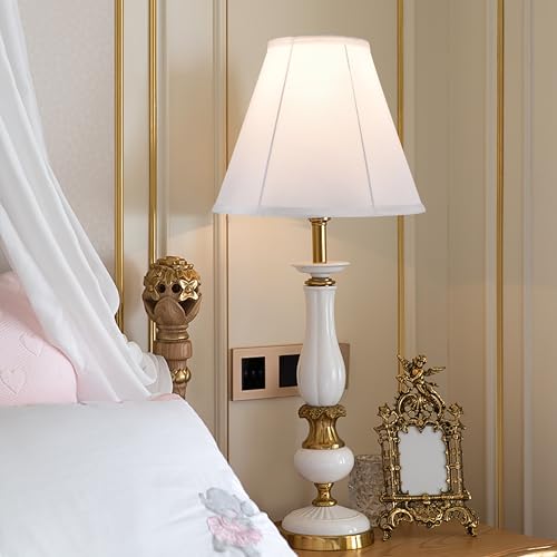 White Bell Lamp Shades (2 Count)